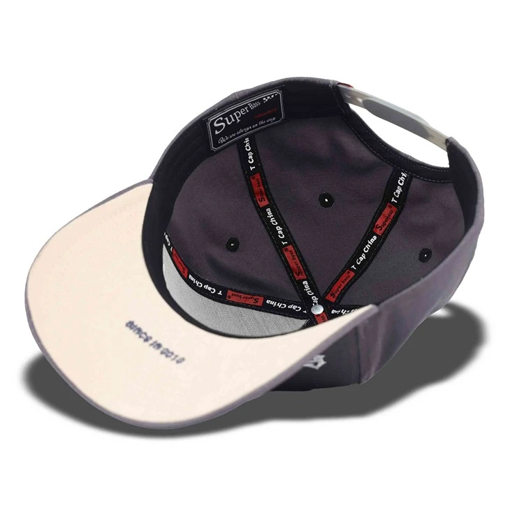 Grey Moon Embroidery Baseball Cap