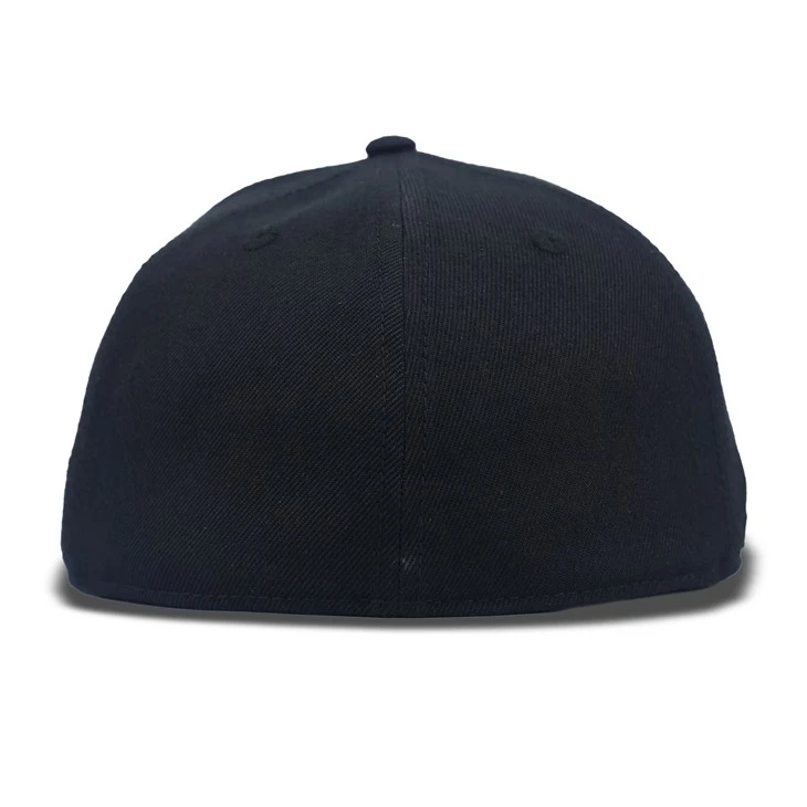 Sunset Mountains Embroidery Pattern Fitted Cap
