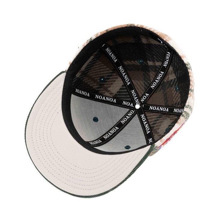 TCAP Customized Flat Round Brim 6 Panel Performance Sport Fitted Hat Cap